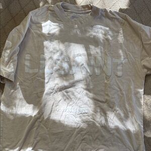All Saints Light Beige Short Sleeve Tee